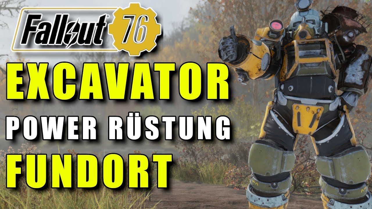 EXCAVATOR Power Rüstung | FUNDORT | Fallout 76