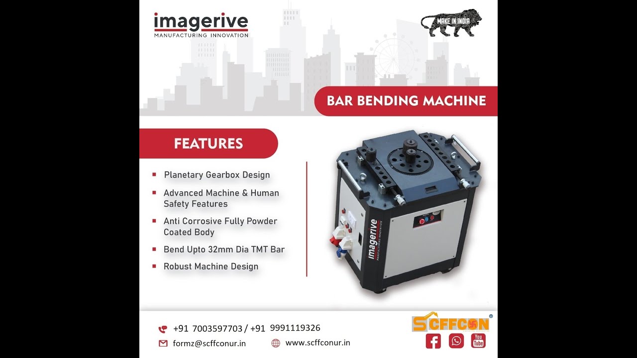 Bar Bending Machine - IBM42/52  - Factory Views (AHMEDABAD)
