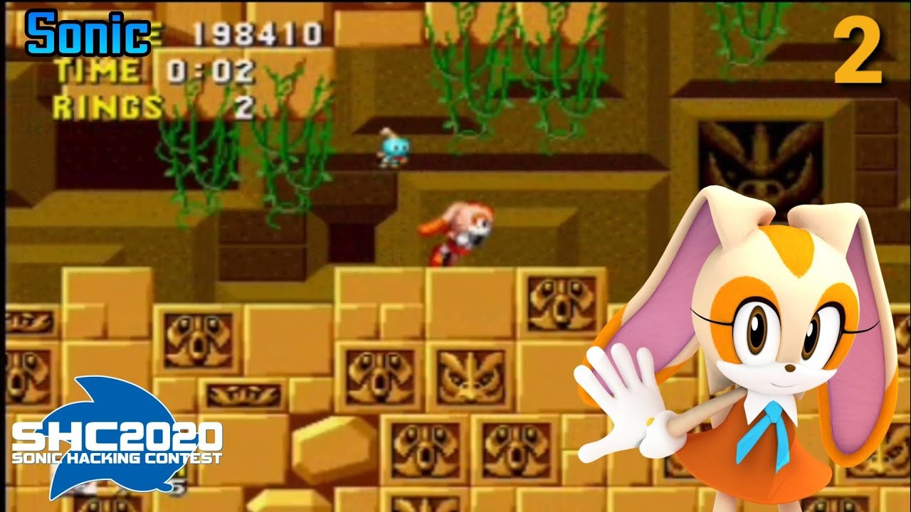 Cream And Cheese In Sonic The Hedgehog (Sonic Hacking Contest 2020) - Playthrough Parte 2