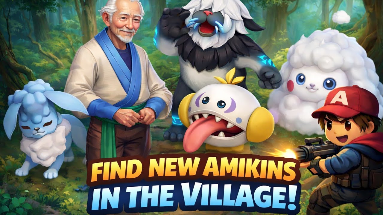 Finding NEW Amikins in the Village 😱 | Amikin Village Gameplay