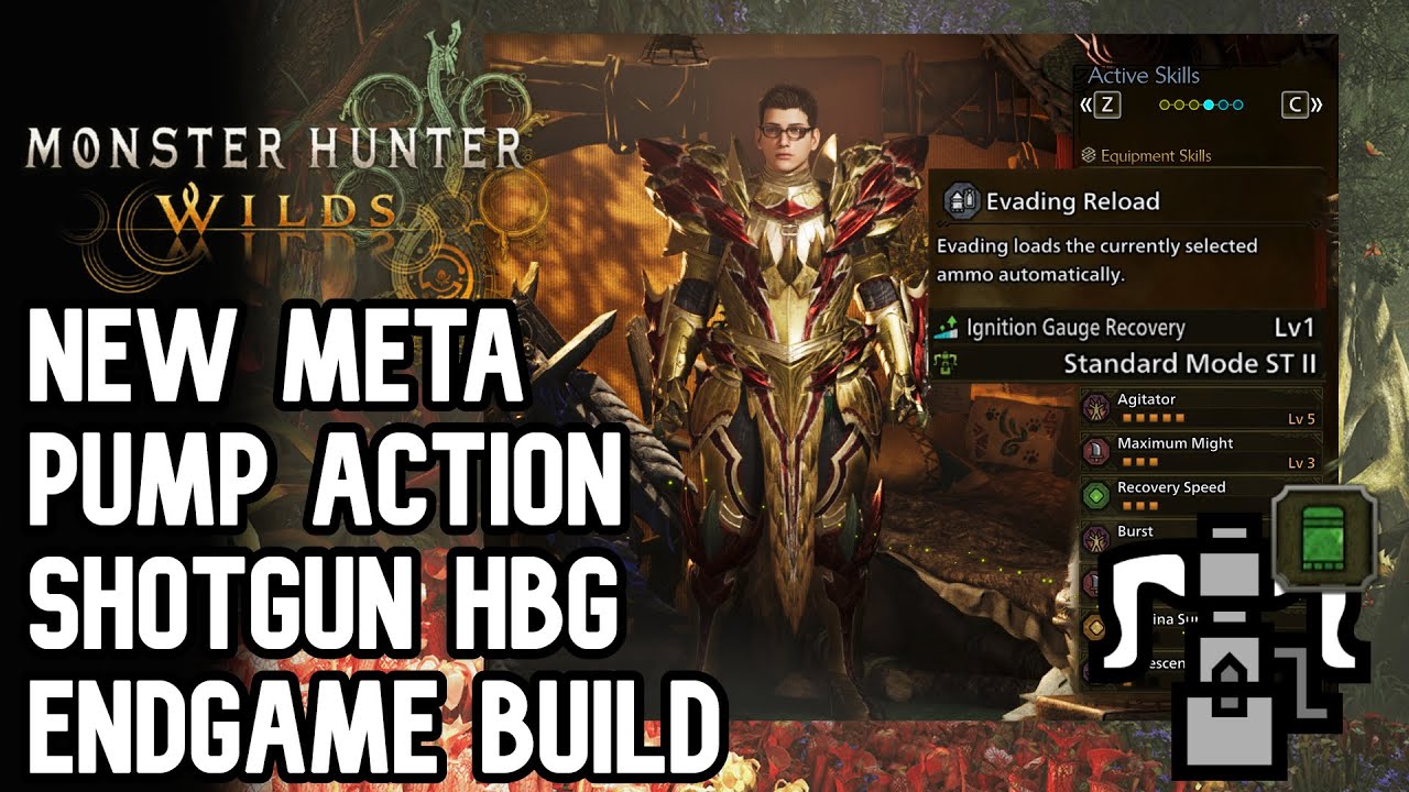 Monster Hunter Wilds | New Raw Meta Spread 3 Heavy Bowgun Build