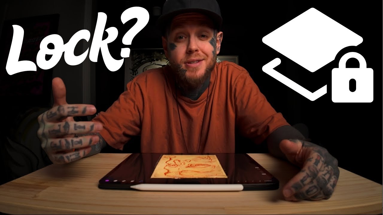 How To Lock Your Layers In Procreate And Why You Should Do It!