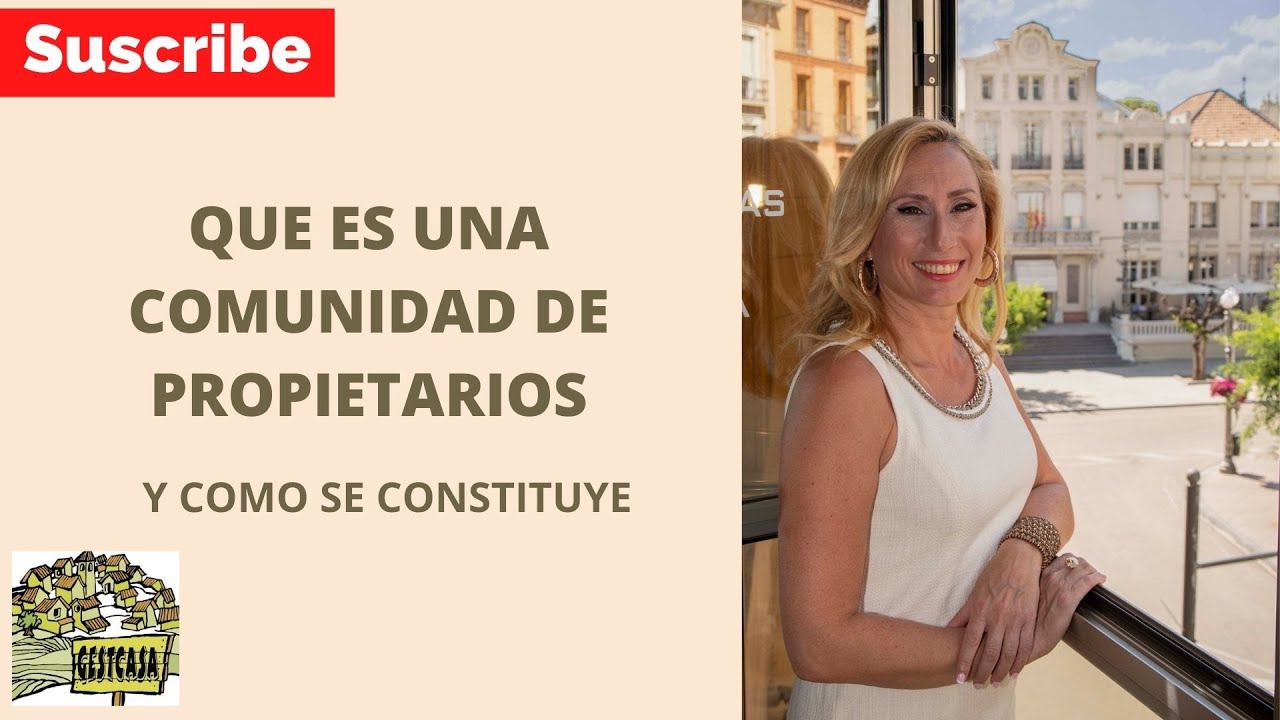 QUE ES UNA COMUNIDAD DE PROPIETARIOS Y COMO SE CONSTITUYE