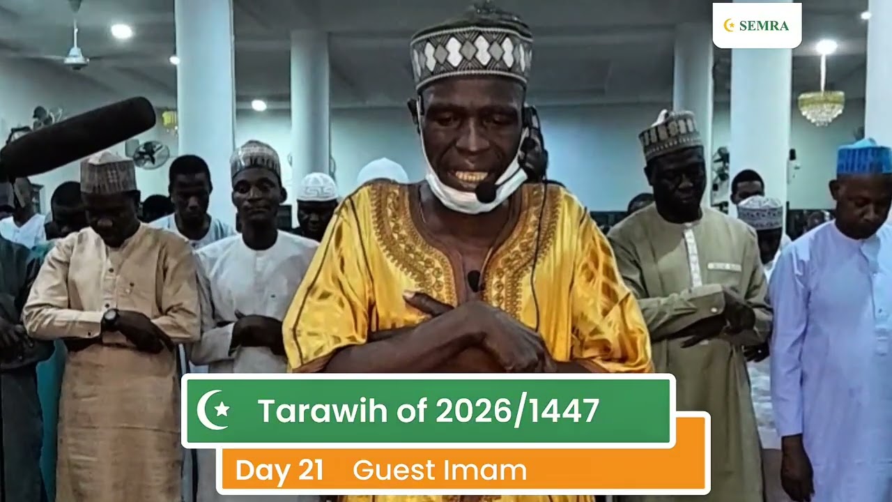 Day 21 Ramadan 1447 Taraweeh at Suncity Estate Mosque 2026/1447