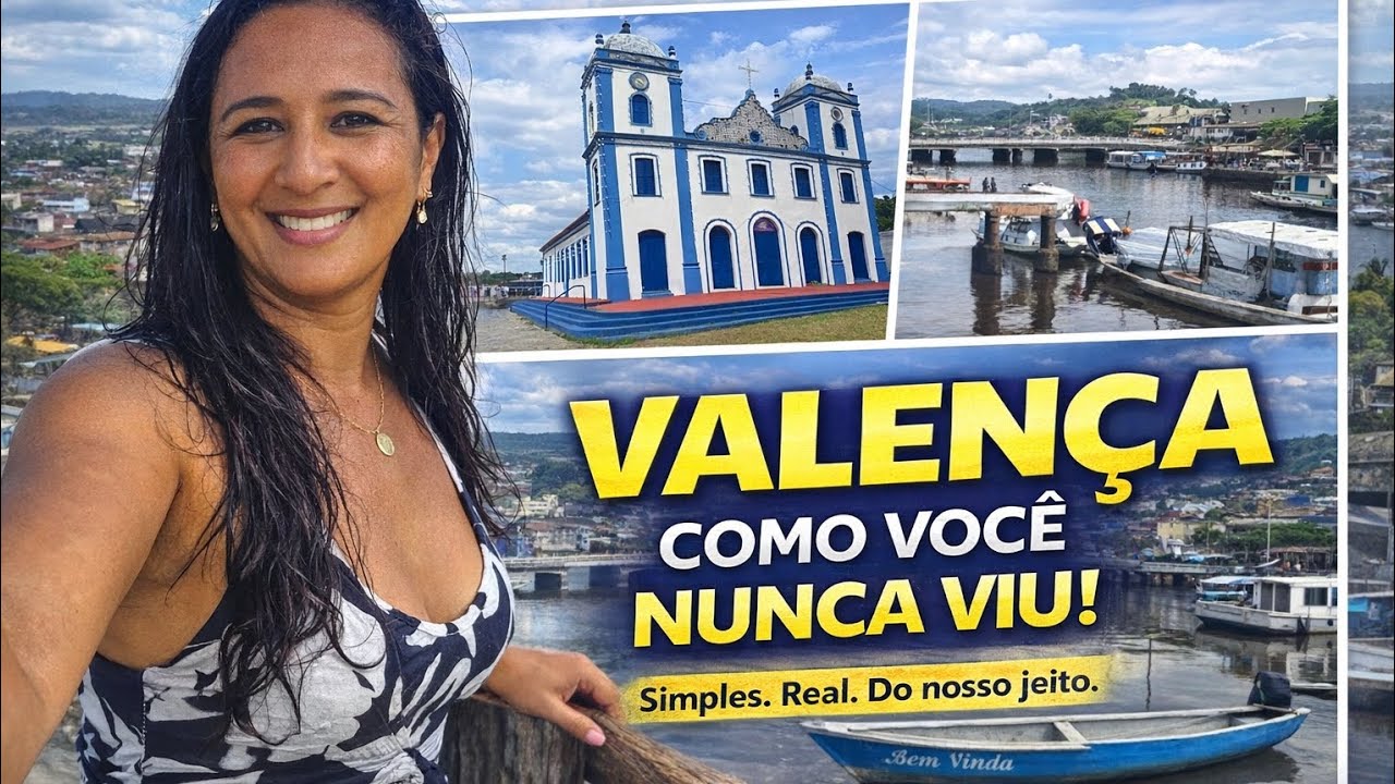 Valença em Movimento: Embarcações, Orla e a Vista do Alto da Colina do Amparo @FláviaSouzavidareal 