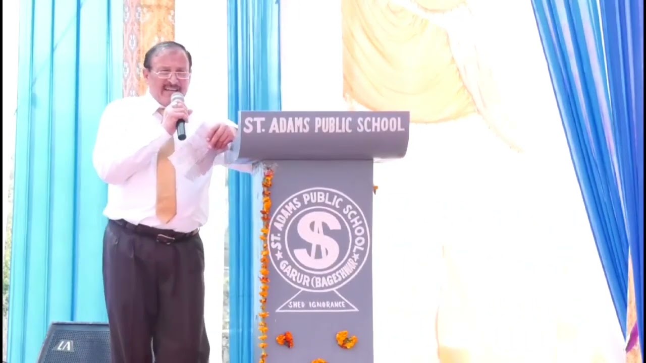St. Adams Public School Silver Jubilee celebration (QUORA)  at Garur, District Bageshwar.