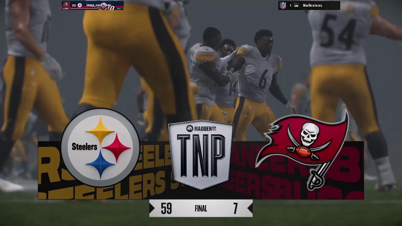 Steelers vs Buccaneers