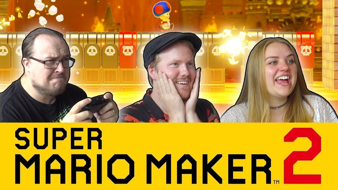 Ufosxm och Kimmypower laddar upp mina banor! - Super Mario Maker 2 på Svenska
