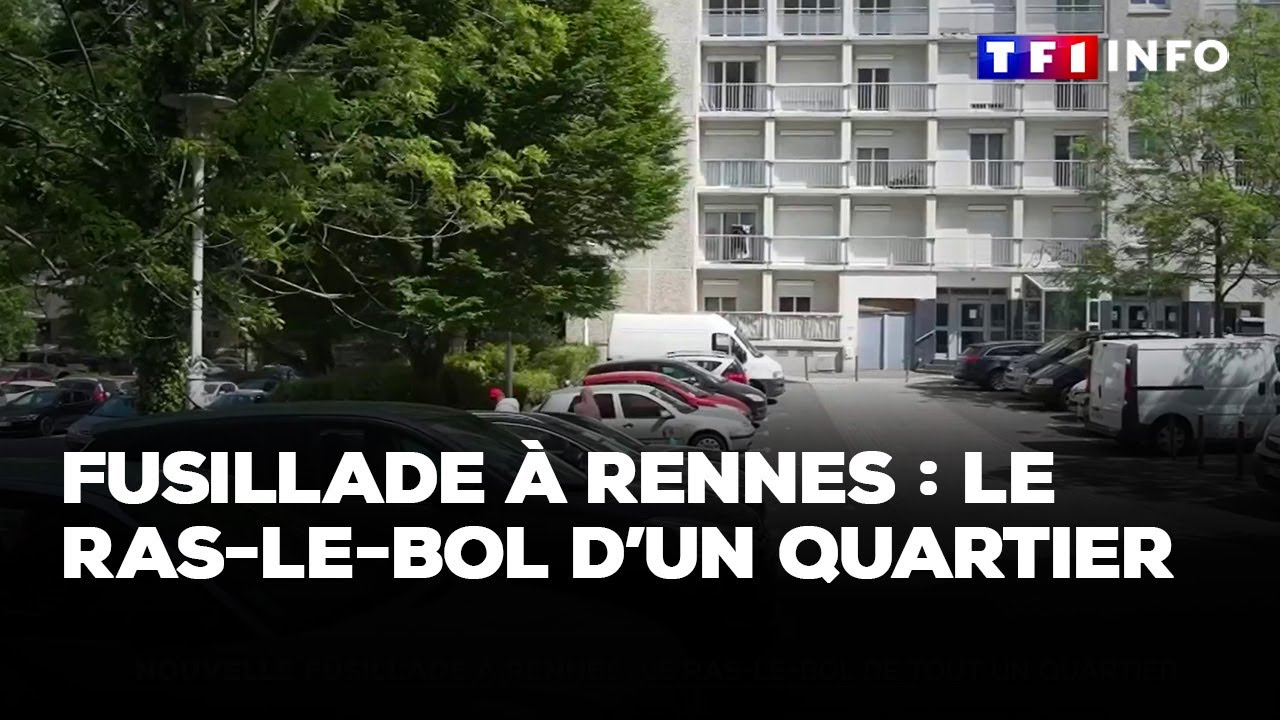 Nouvelle fusillade à Rennes : le ras-le-bol de tout un quartier ｜TF1 INFO