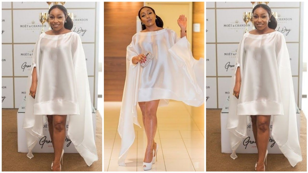How To Sew An Organza Classy Loose Dress| Poncho Loose Dress