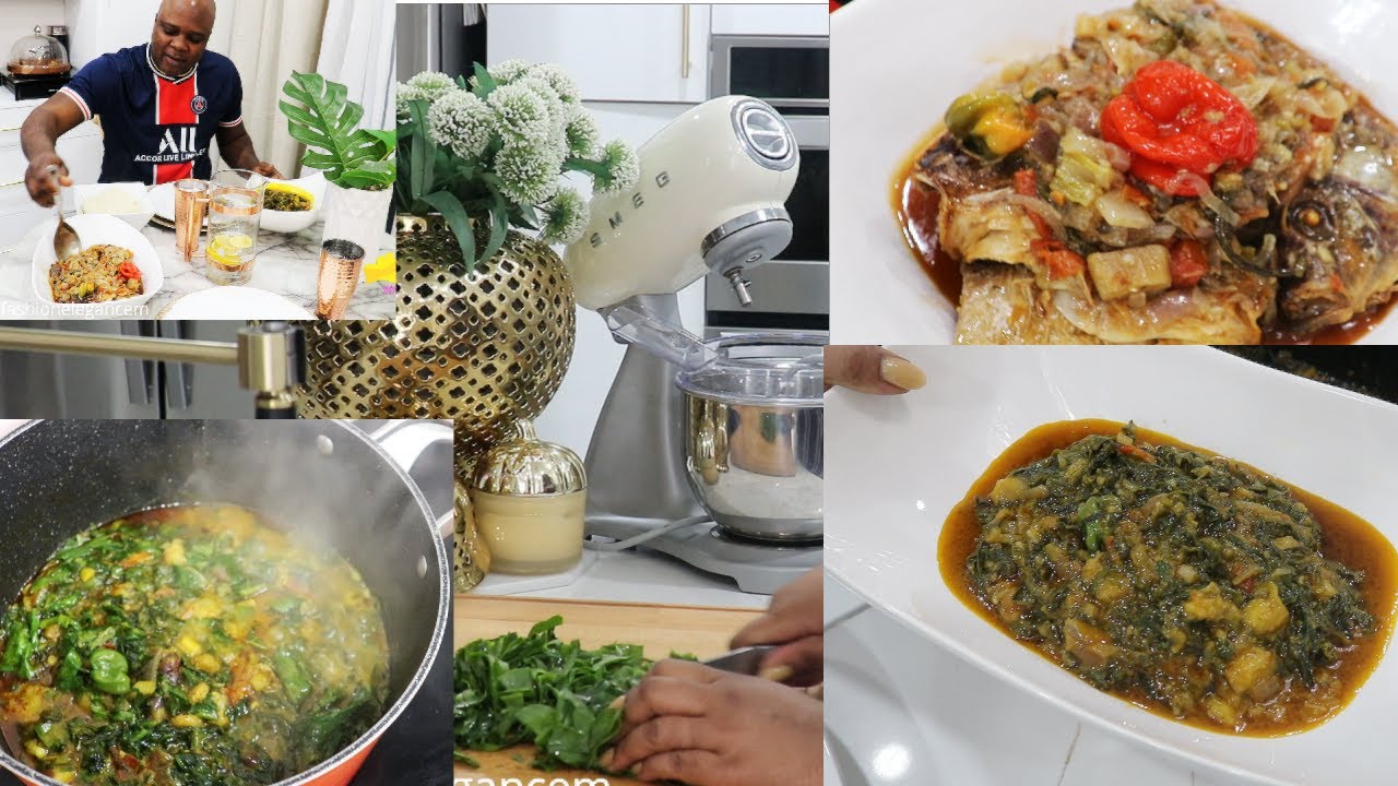 Une journée dans ma cuisine| Poisson salé (Bitoyo) les épinards des branche très simple