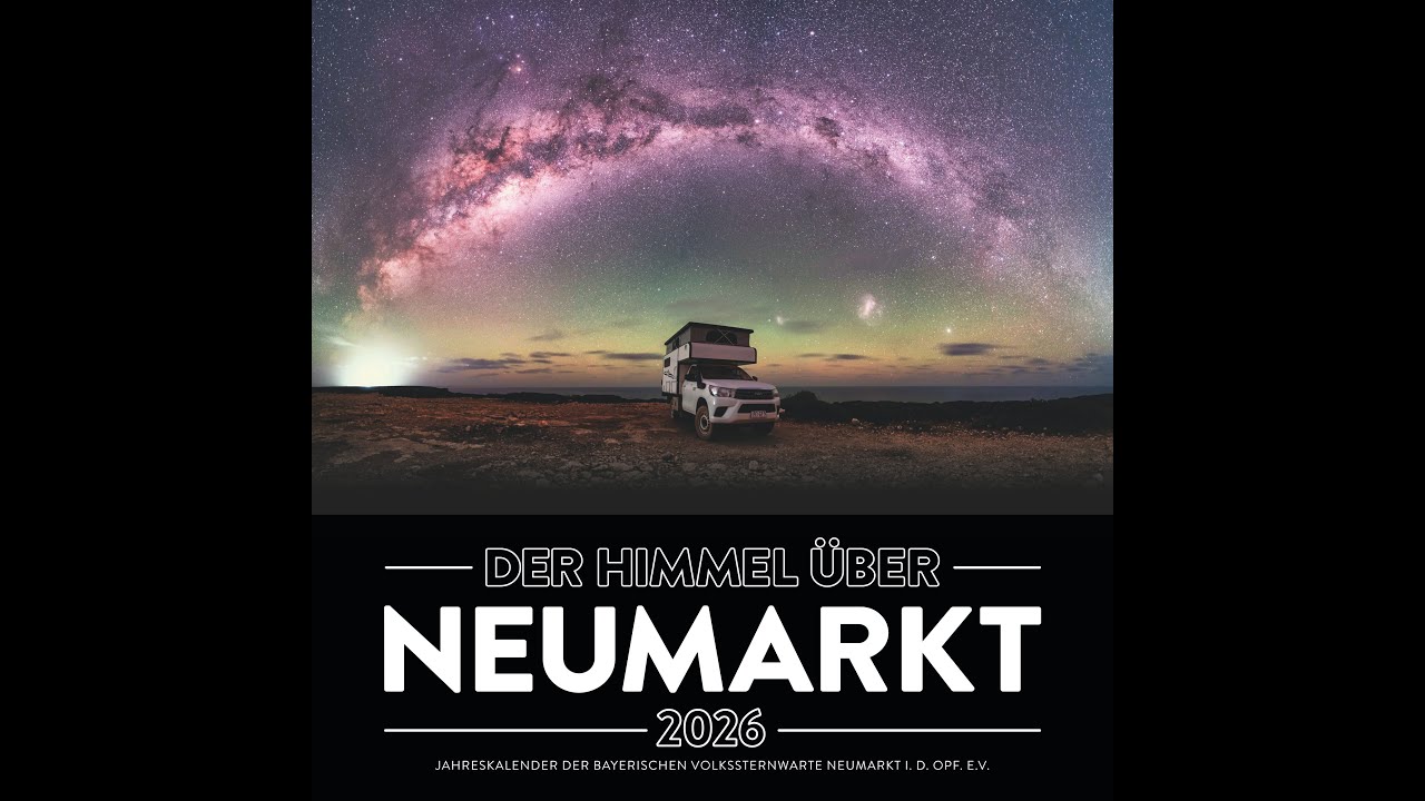 Astrokalender 2026 der Sternwarte Neumarkt i.d.OPf.