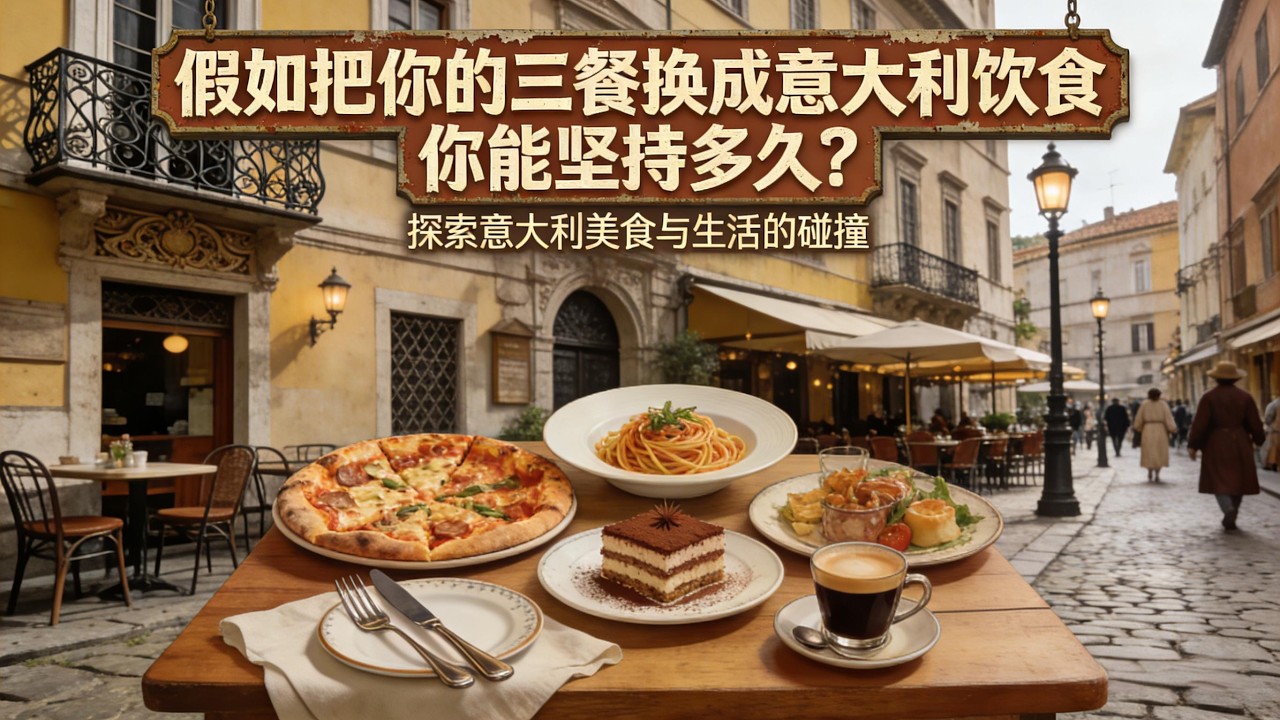 假如把你的三餐换成意大利饮食，你能坚持多久？#意大利 #一日三餐 #美食 #饮食历史 #饮食文化