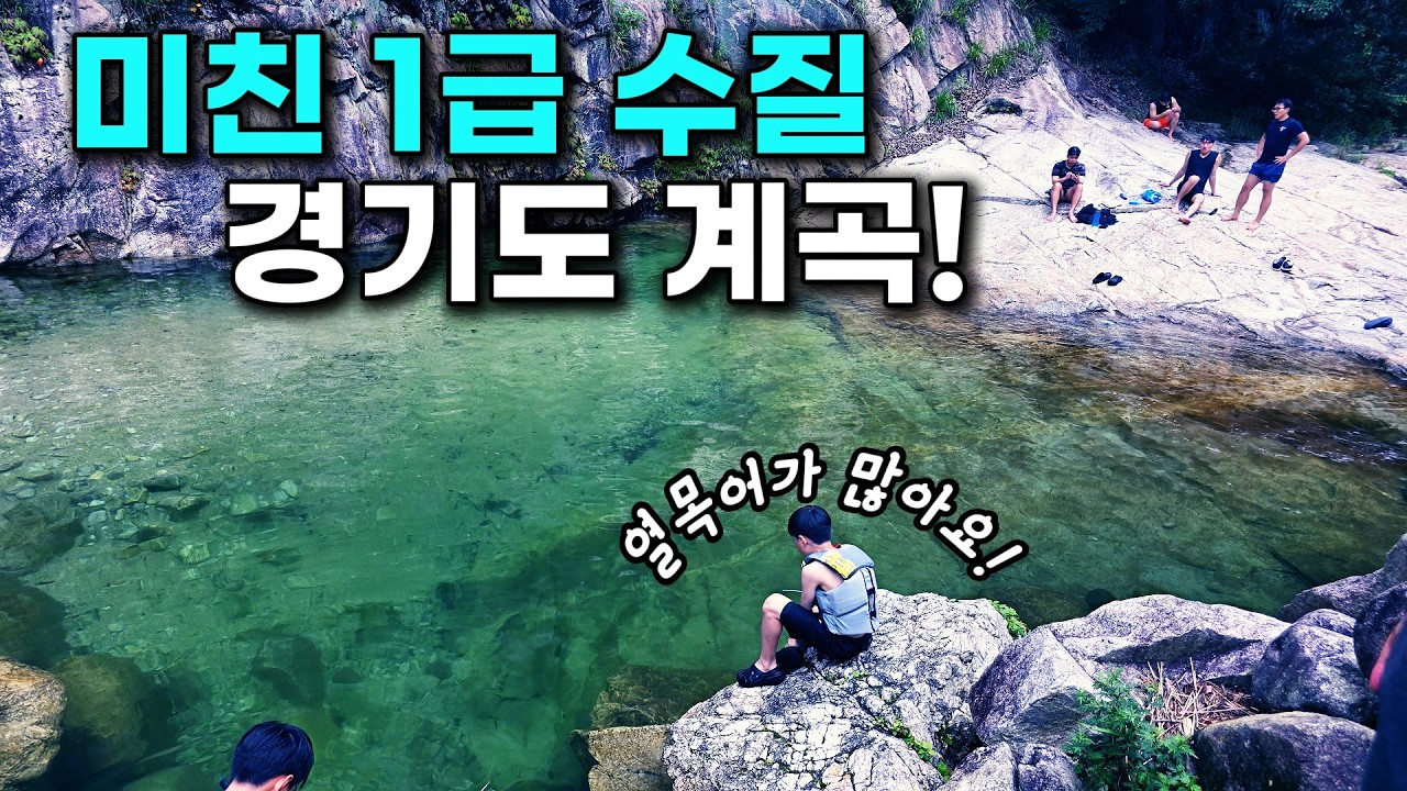 경기도 No.1계곡 여깁니다 | 서울 1시간 거리 | 계곡 물놀이 하기 좋은 곳 | 계곡캠핑