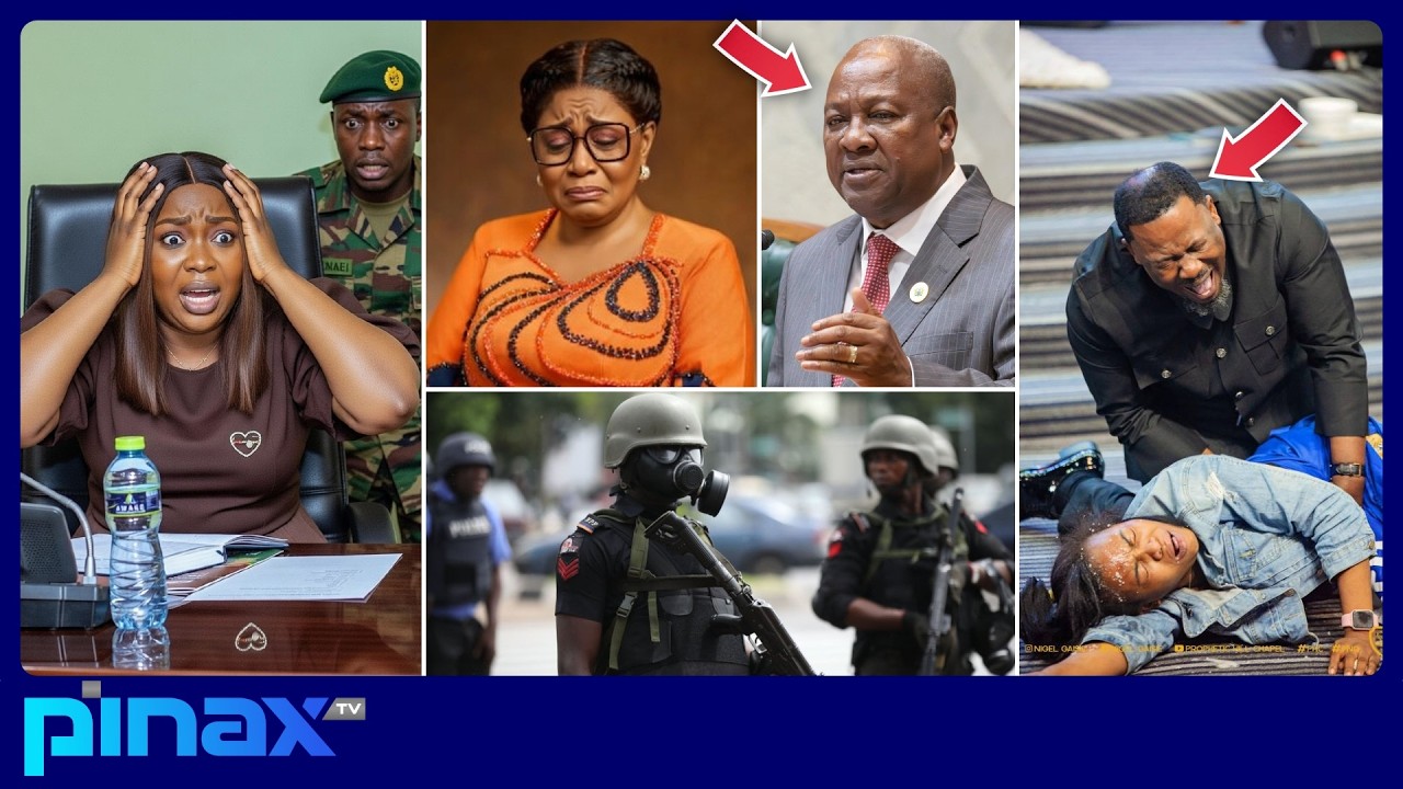 JUST IN: Major Assas!nation Attempt  of Ghana's Prez Mahama at Jubilee House Alerted by Nigel Gaisie