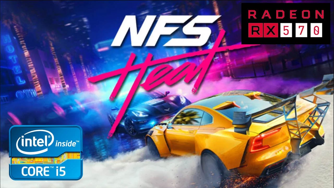 Need For Speed Heat Gameplay on i5 3330 and RX 570 4gb (High Setting)