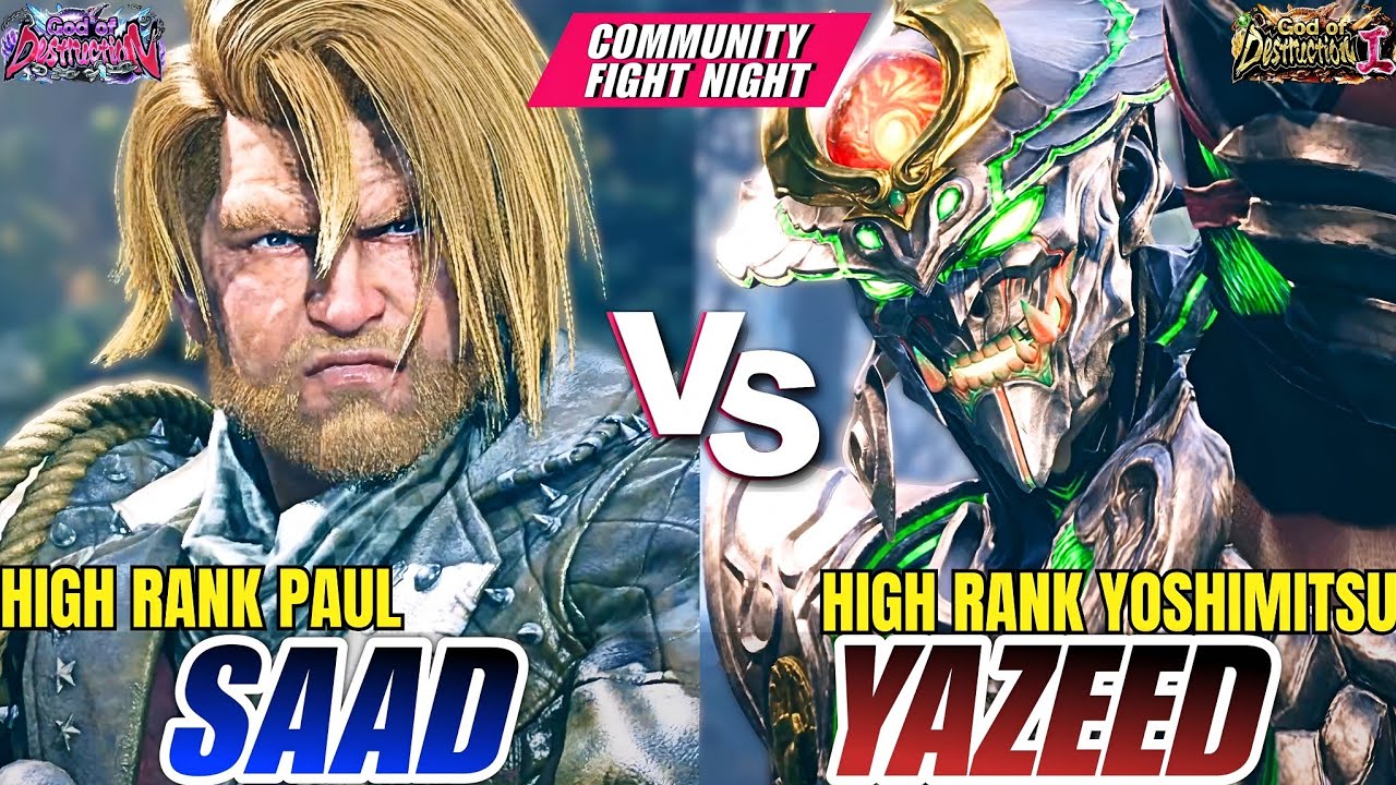 Tekken 8 - Saad (Paul) vs Yazeed (Yoshimitsu) | Community Matches