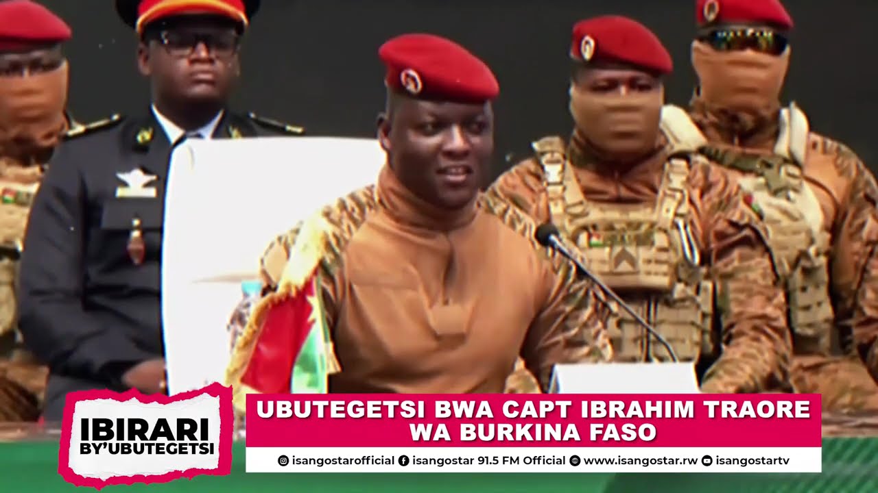 UBUTEGETSI BWA CAPTAIN IBRAHIM TRAORE BUKOMEJE GUTUNGURA BENSHI MU BANYAFURIKA | IBYO AMAZE GUKORA