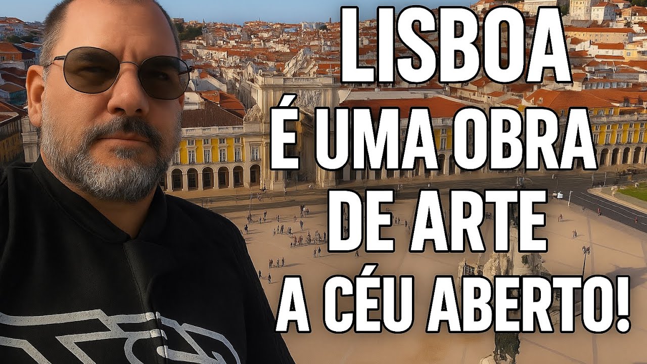 🎥 “Lisboa é uma obra de arte a céu aberto! 😍 | Por Aí com Juliano”