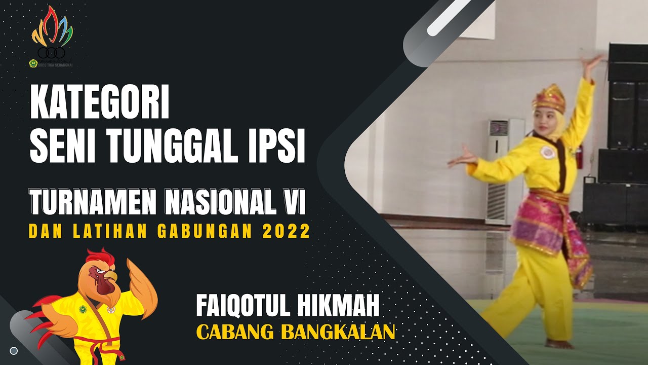 Seni IPSI Tunggal Faiqotul Hikmah Cabang Bangkalan | Turnamen Nasional VI  SBDS Tiga Serangkai.