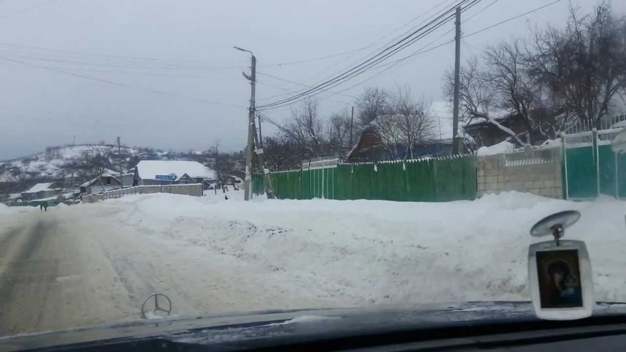 Sipoteni 24 decembrie 2012. Drumu spre Tochile.