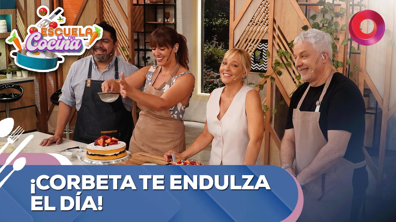 ¡Corbeta te endulza el día! | #EscuelaDeCocina Completo - 22/10 - El Nueve