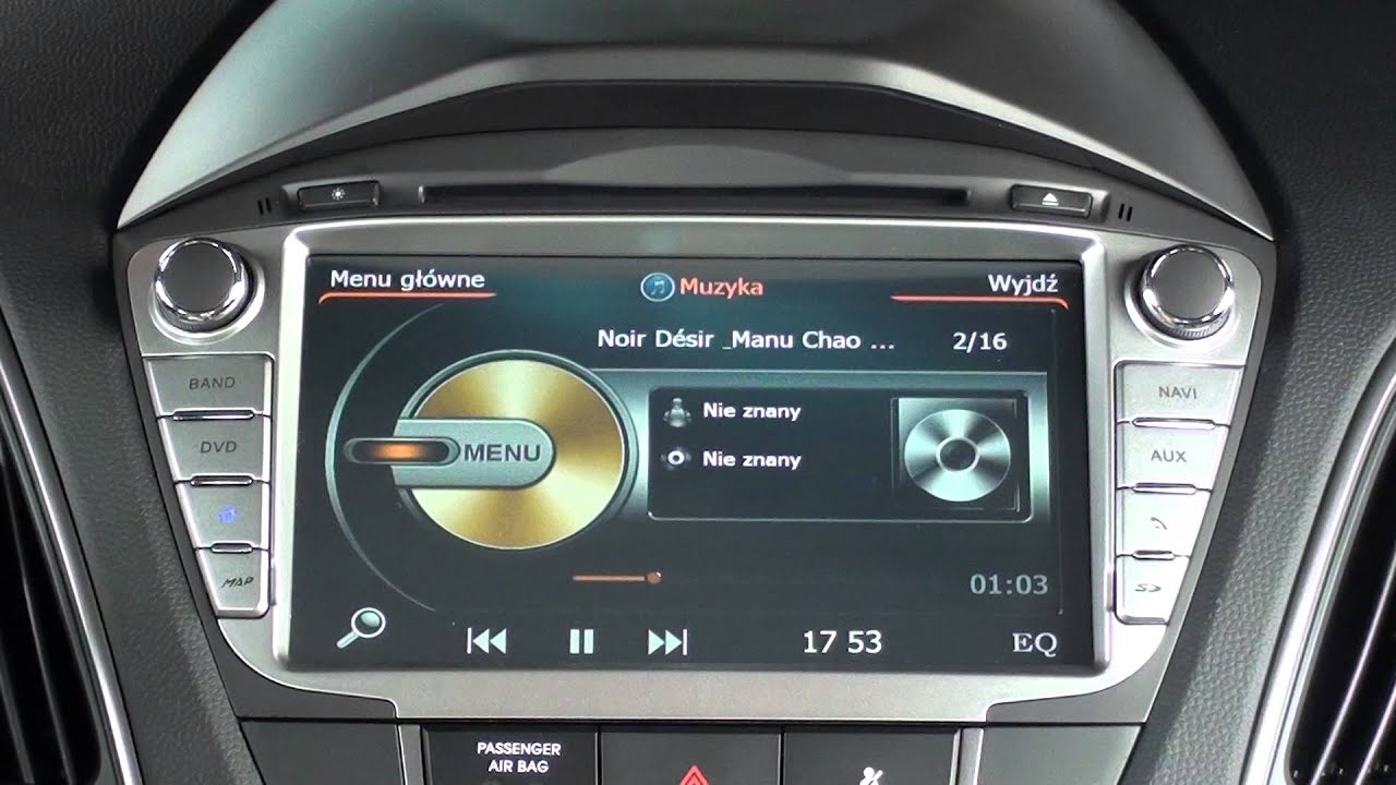 Nawigacja do Hyundai IX35 po lifcie - aż 8