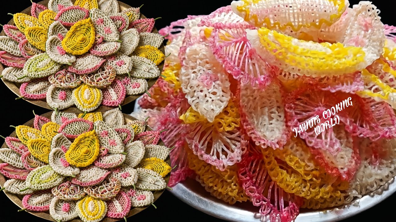 ১টি মাত্র উপকরণে চালের গুঁড়োর মুচমুচে পাতা পিঠা। সারাবছর সংরক্ষণ করা যাবে। New pata Pitha recipe