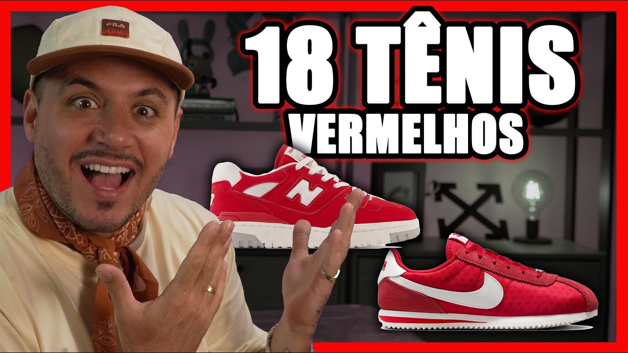 18 AMAZING RED SNEAKERS