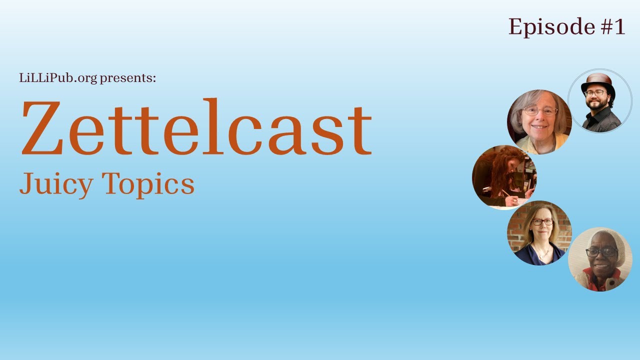 Zettelcast Ep. 1 - 2024-09-23