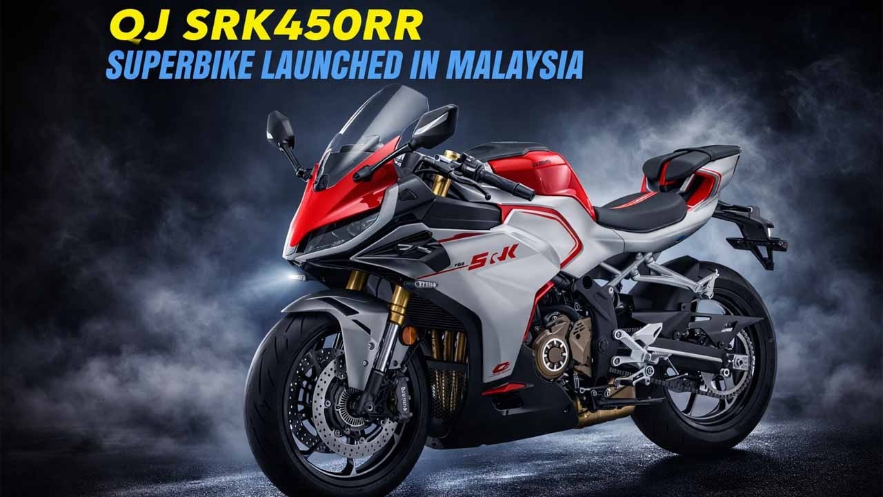 2026 QJ SRK450RR Launched in Malaysia - Ninja ZX-4R Rival - Explained All Spec, Features And More