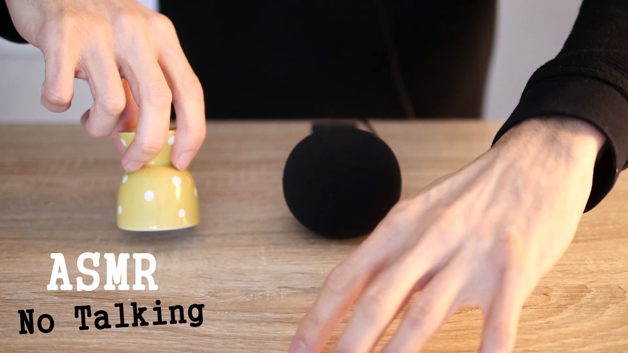 No Talking ASMR - Experimenting with sounds only, tapping, scratching, rubbing, hands movement