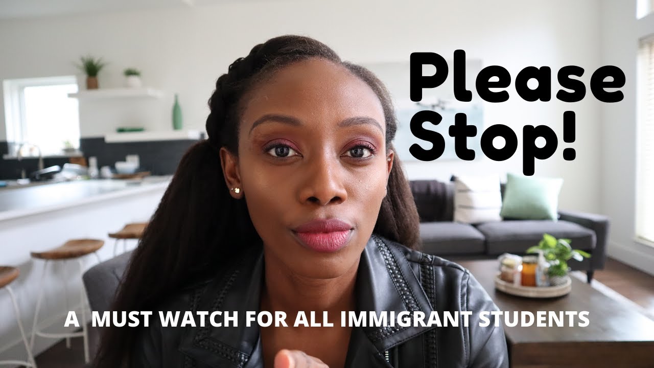 INTERNATIONAL STUDENTS STOP DOING THIS!