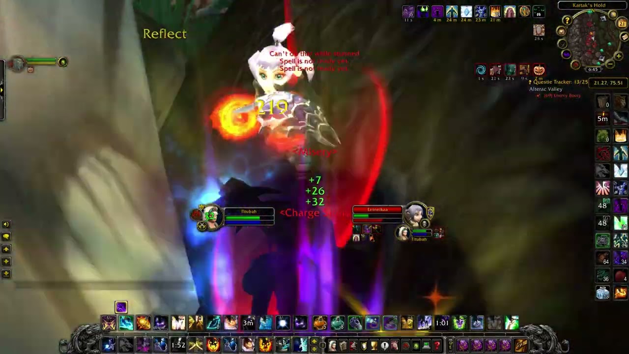 WOTLK PVP: 69 Priest ganks 80 Warrior in Sholozar