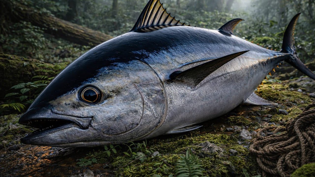 Tuna Cutting Show – Skill & Precision in Real Time
