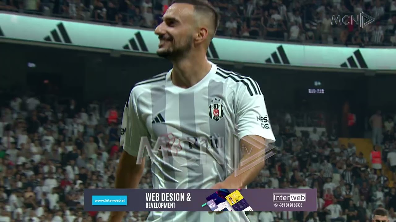 BESIKTAS-TIRANA 3-1 | Golat dhe rastet e sfidës - MCN TV