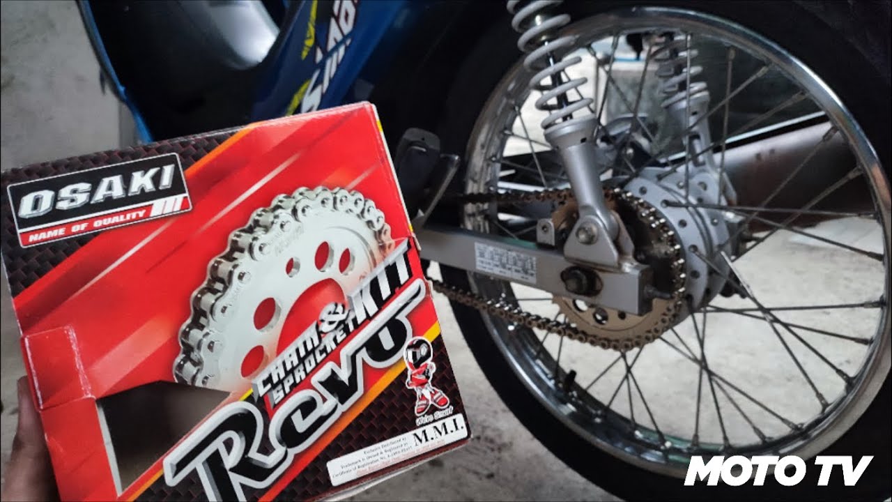OSAKI Chain & Sprocket Kit | Suzuki Smash 115
