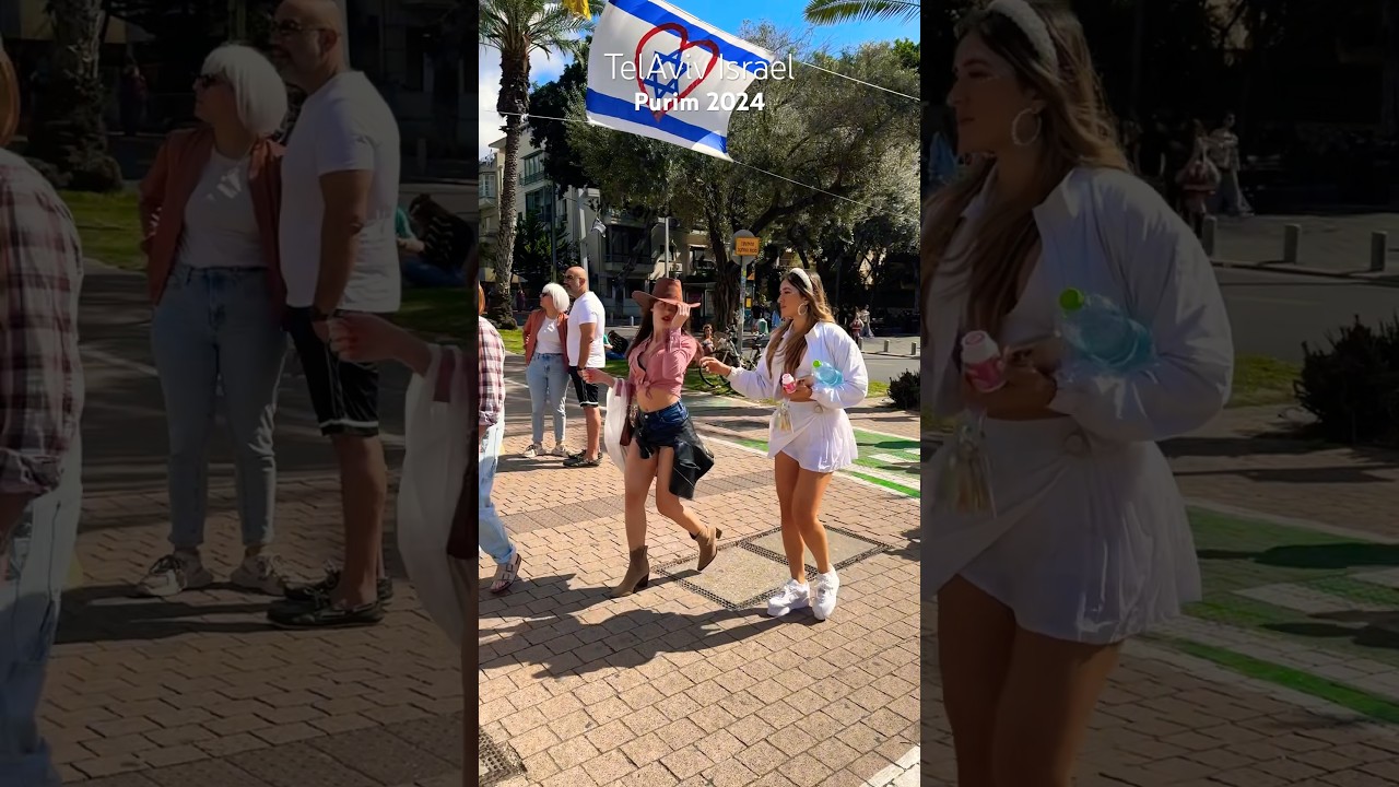 Purim 2024 TelAviv Israel #purim #2024 #carnaval #travel #israel #israel_best