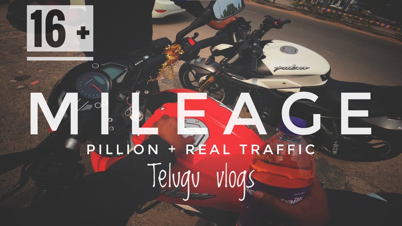 Mileage Test of BS6-NS200 In Real Traffic Conditions In Telugu, #telugumotovlogs #NS200 #THEVIPER