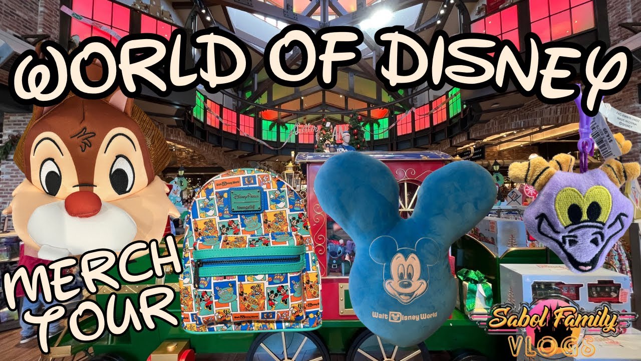 WORLD OF DISNEY NEW MERCHANDISE SHOPPING TOUR | January 2025 ~ Disney Springs! Walt Disney World!