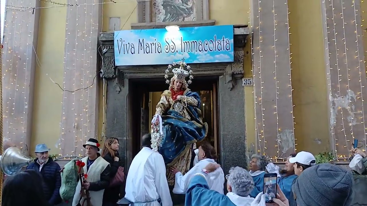 Processione della SS. Immacolata Concezione Cava de tirreni 2025 parte8 fine 