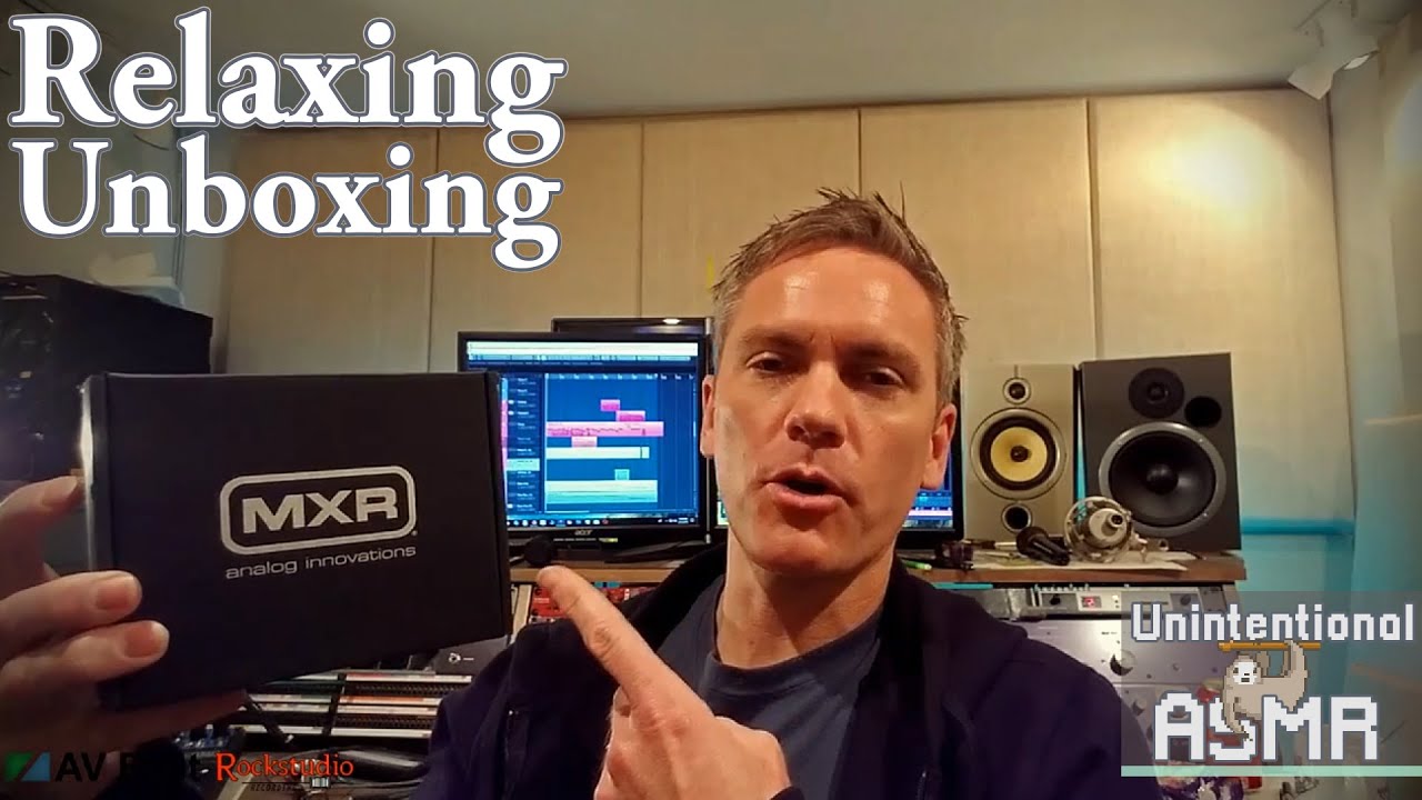 Unintentional ASMR 🎤 Meticulous Audio Engineer Unboxes Equipment (crinkling, relaxing voice)