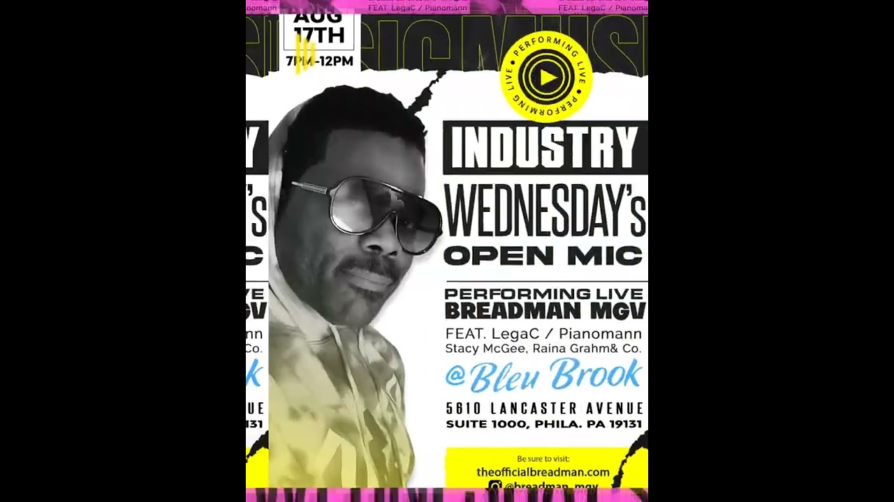 LIVE PERFORMANCE by @Breadman_MGV at the @bleu_brook_ #PeaceUp #BlessingComeDown #NoWay Coming Soon&hellip;