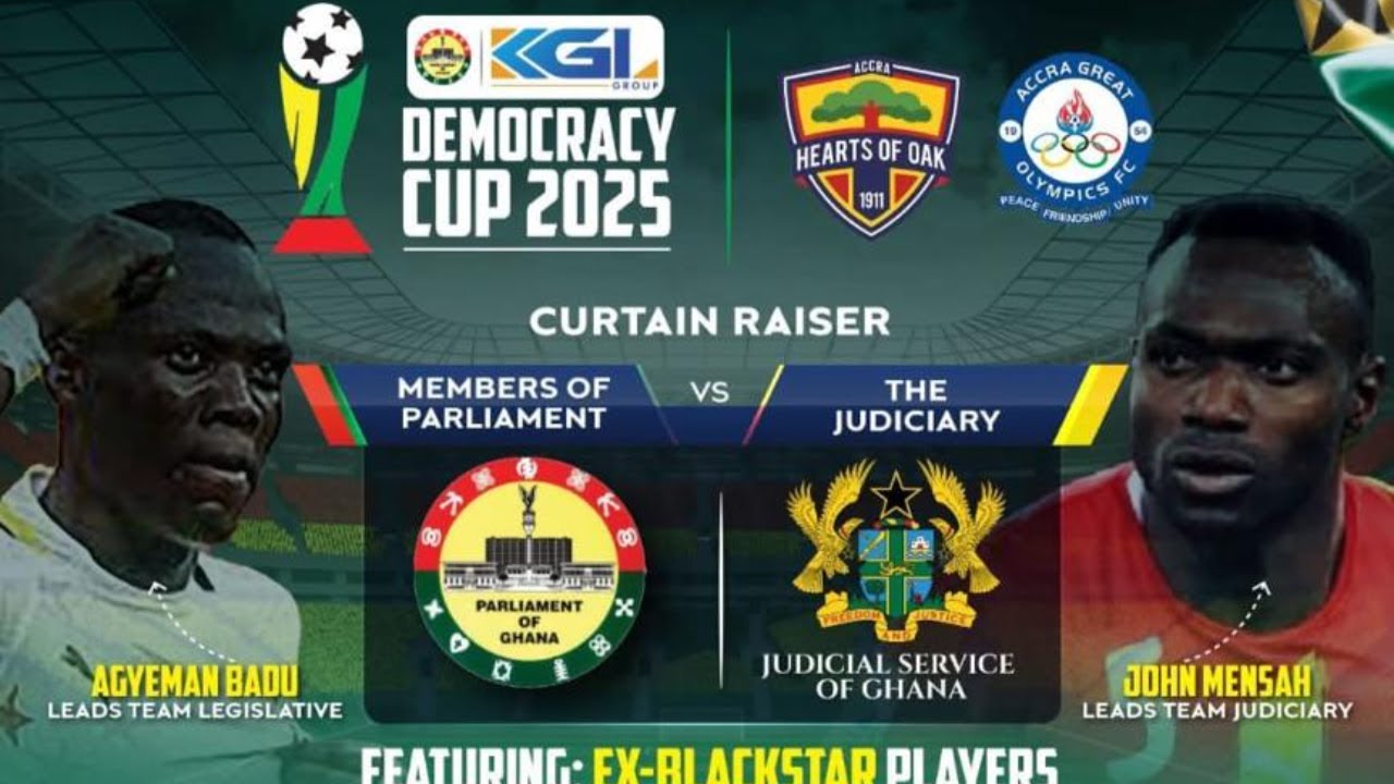 LIVE | MEMBERS OF PARLIAMENT VS THE JUDICIARY | DEMOCRACY CUP 2025