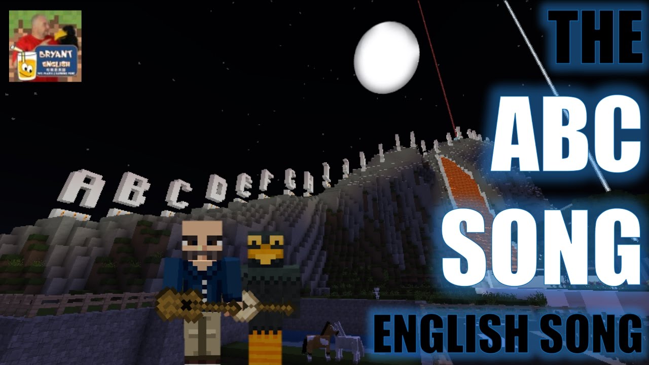 The ABC Song in Minecraft | The Alphabet Song in Minecraft