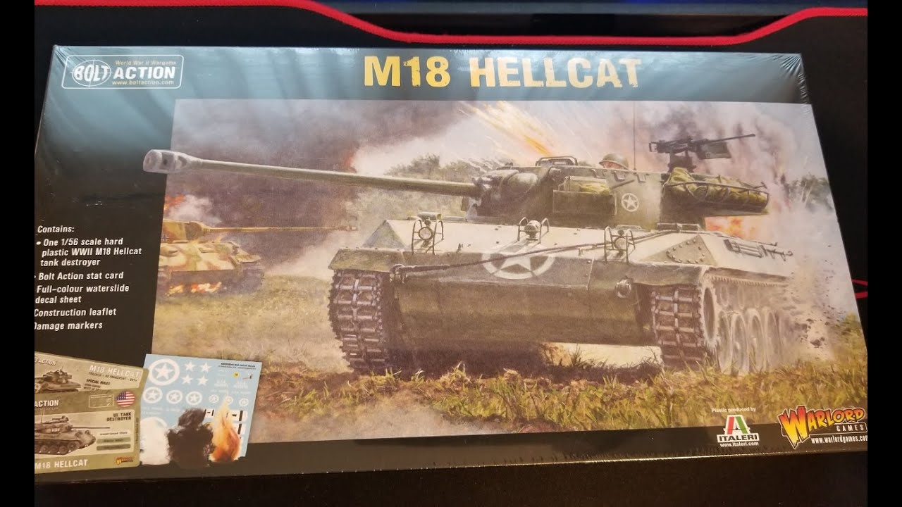 Bolt Action - M18 Hellcat Unboxing