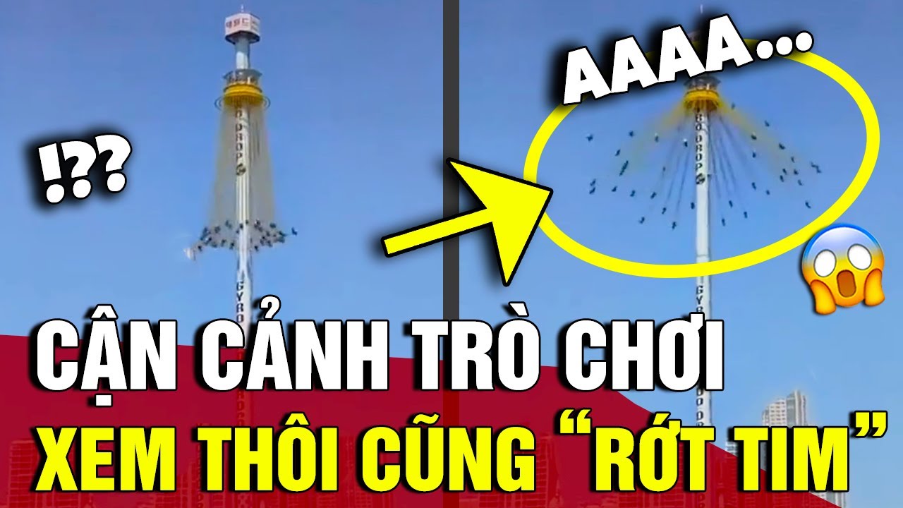 Cận cảnh 'TRÒ CHƠI CẢM GIÁC MẠNH' khiến người chơi suýt nữa thì 'LÊN THIÊN ĐƯỜNG' | Tin 3 Phút