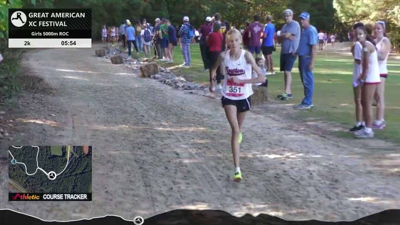 Girls Race of Champions 5k XC - Great American XC Festival 2025 [Full Race Replay]