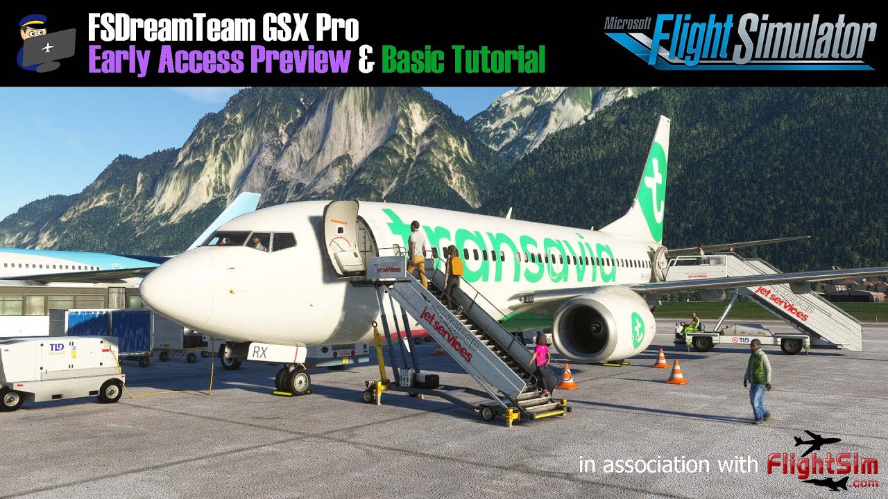 MSFS | GSX for Microsoft Flight Simulator | FIRST LOOK REVIEW