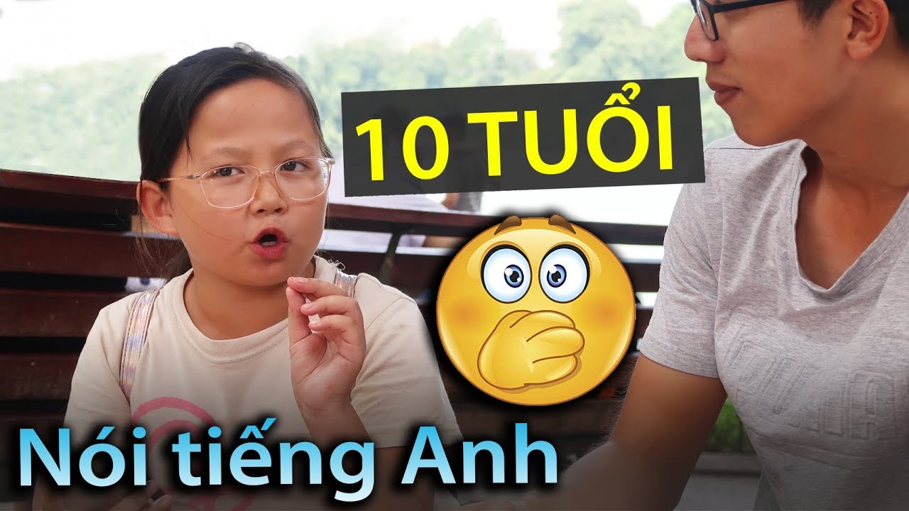 Bé gái 10 tuổi nói tiếng Anh Mỹ trôi chảy - A 10-year-old kid speaks excellent American English